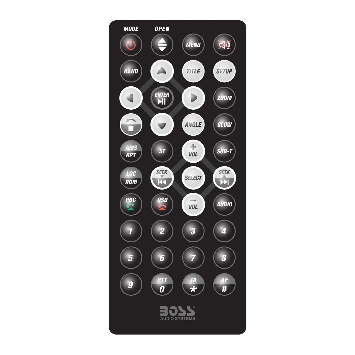 BVD9968MB Car Stereo - Single Din, 7