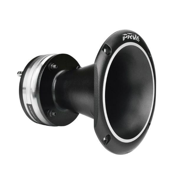 PRV AUDIO Driver Horn WG3220Ph-Nd 220 Watts Program Power, 2 Inch Exit Throat, 8 Ohm, 3 in Voice Coil, 110 Watts RMS, Neodymium Magnet - Pro Audio Phenolic Compression Driver with Aluminum Horn Combo