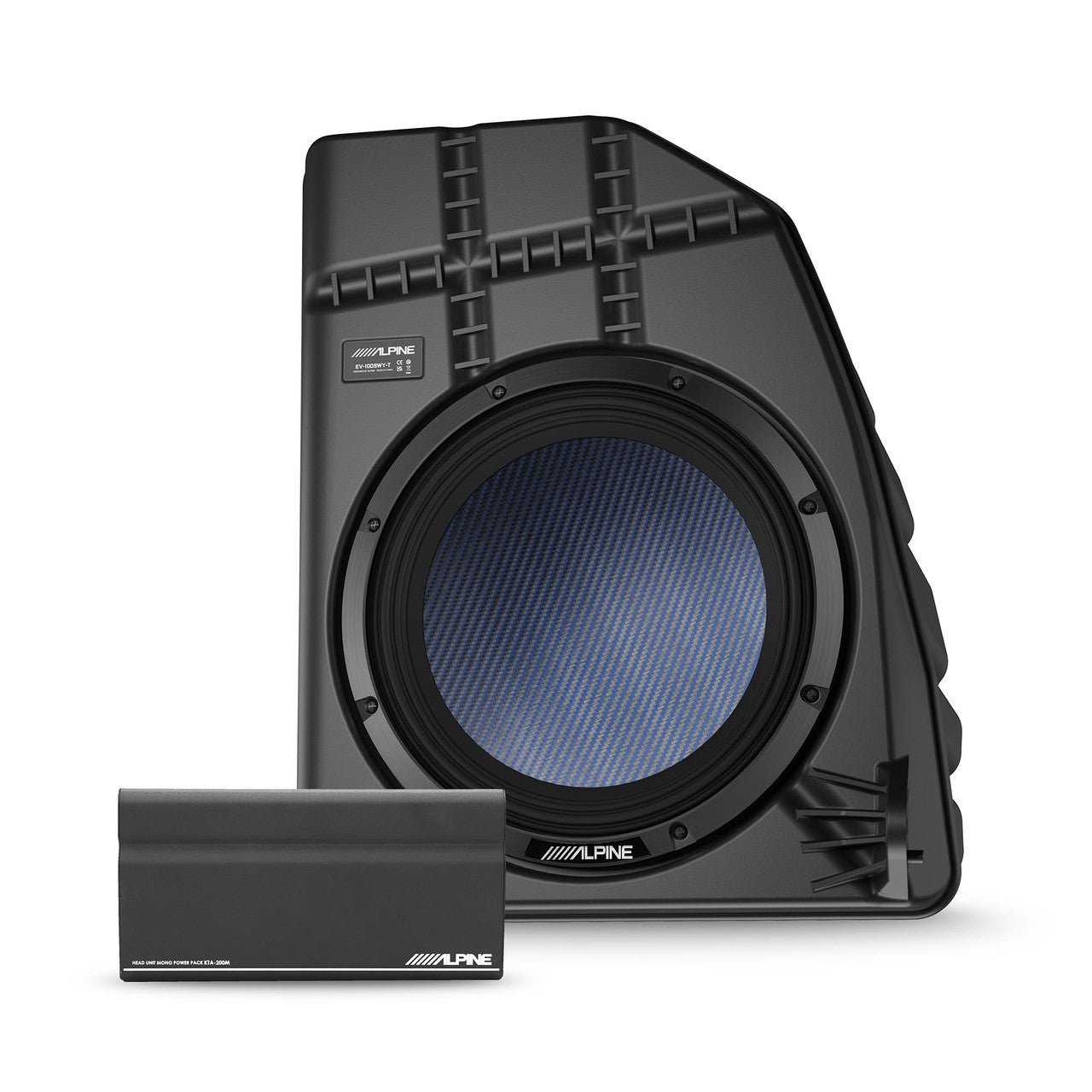 Alpine PSS-TSUB-TYA 10” Subwoofer & Amplifier Upgrade Kit for 2020-2025 Tesla Model Y