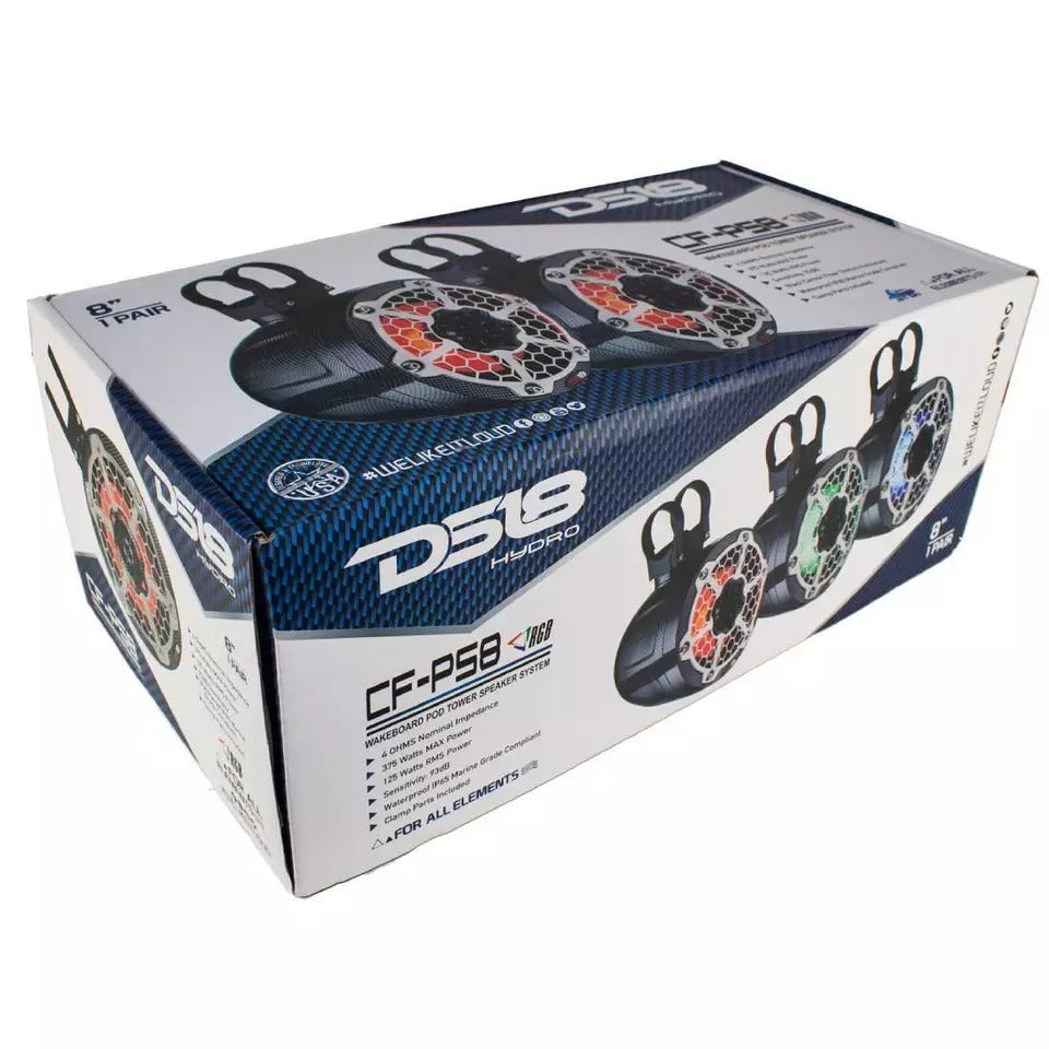 DS18 CF-PS8 750 Watts Max Power 8
