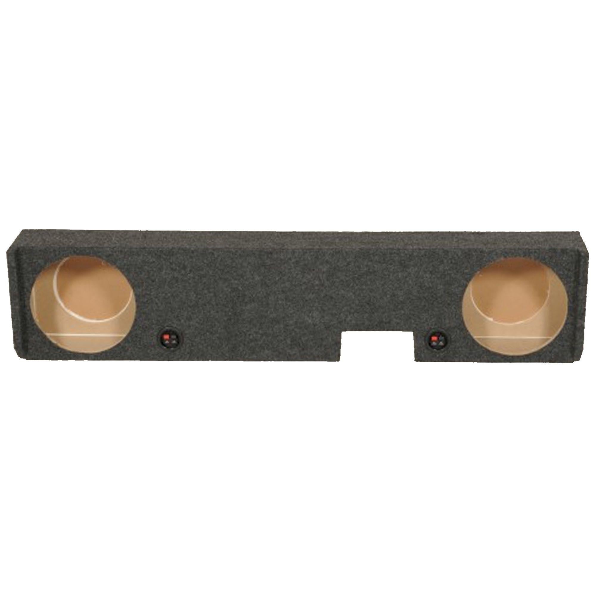 Q-Power Dual 10″ Sealed Enclosure For F250/350 X-Cab 01-08