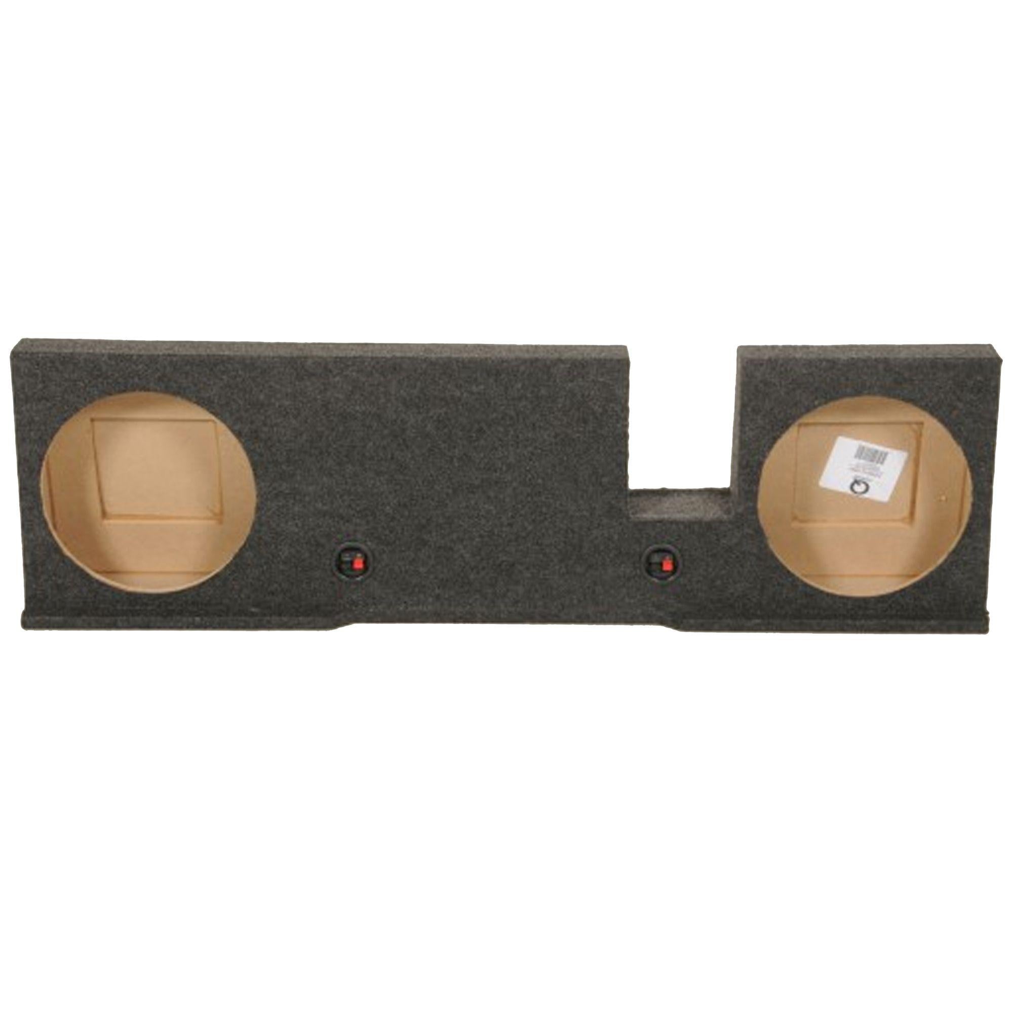 Q-Power Dul 12″ Sealed Enclosure F150 Ext Cab & Super Crew 04-08