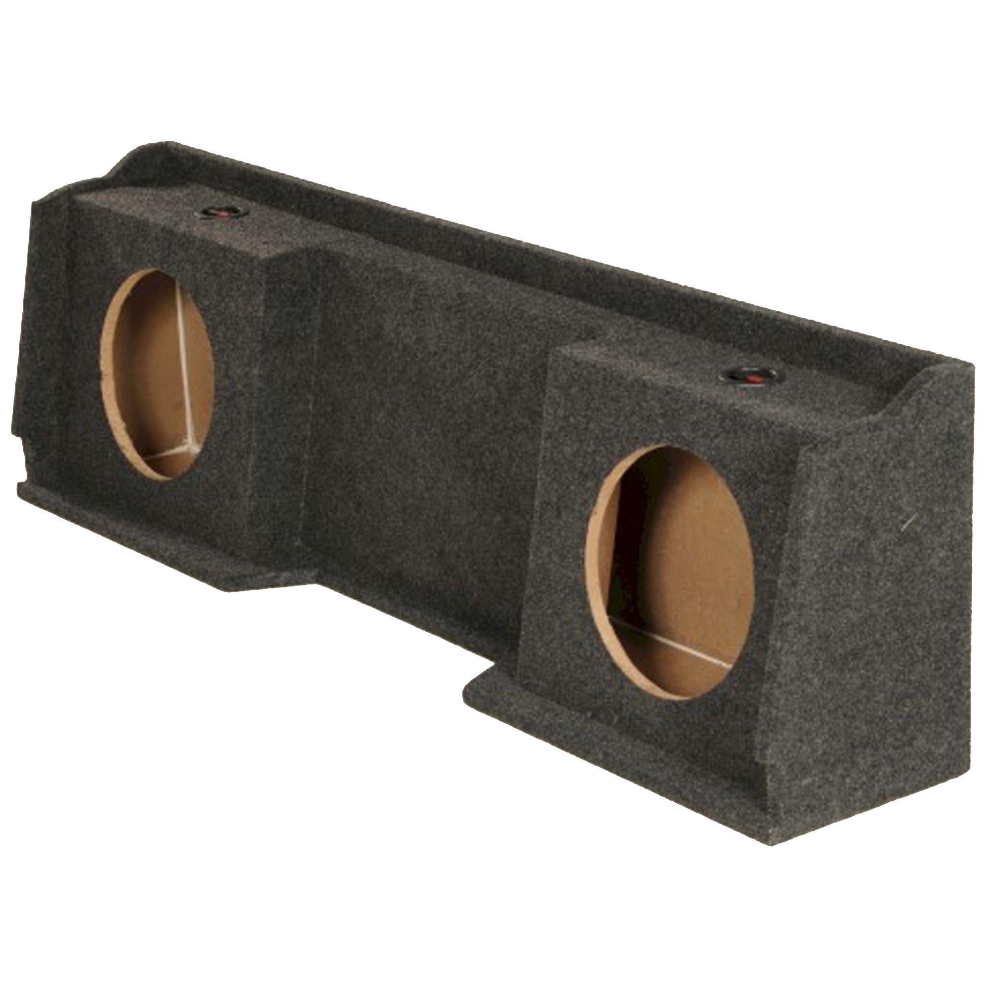 Q-Power Dual 10″ Sealed Enclosure for GM Ext Cab 99-06