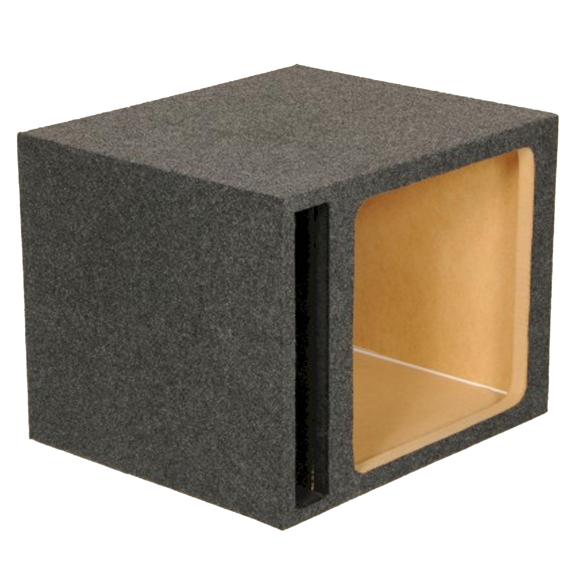 Q-Power Single 15″ Ported Enclosure Square Woofer
