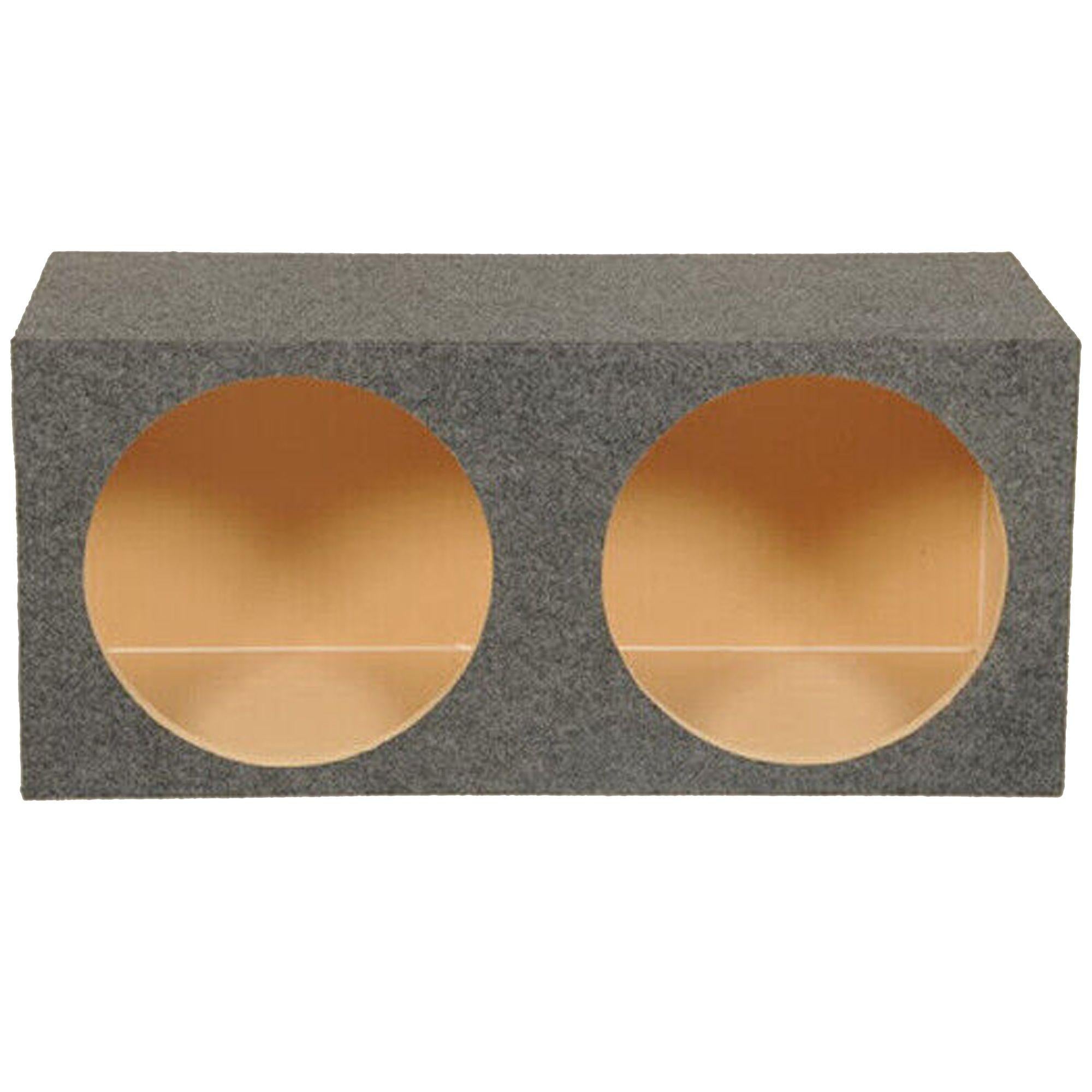 Q-Power Dual 10″ Sealed Woofer Enclosure