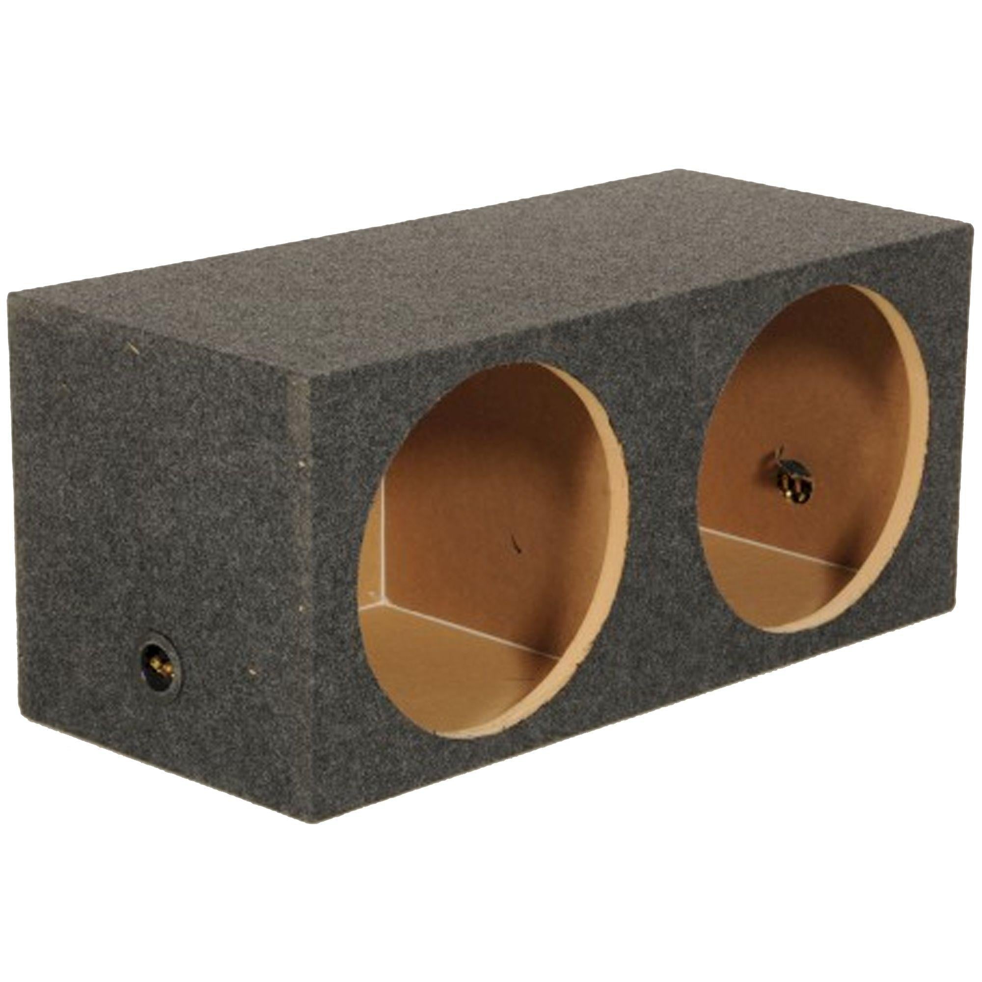 Q-Power Dual 15″ Sealed Woofer Enclosure