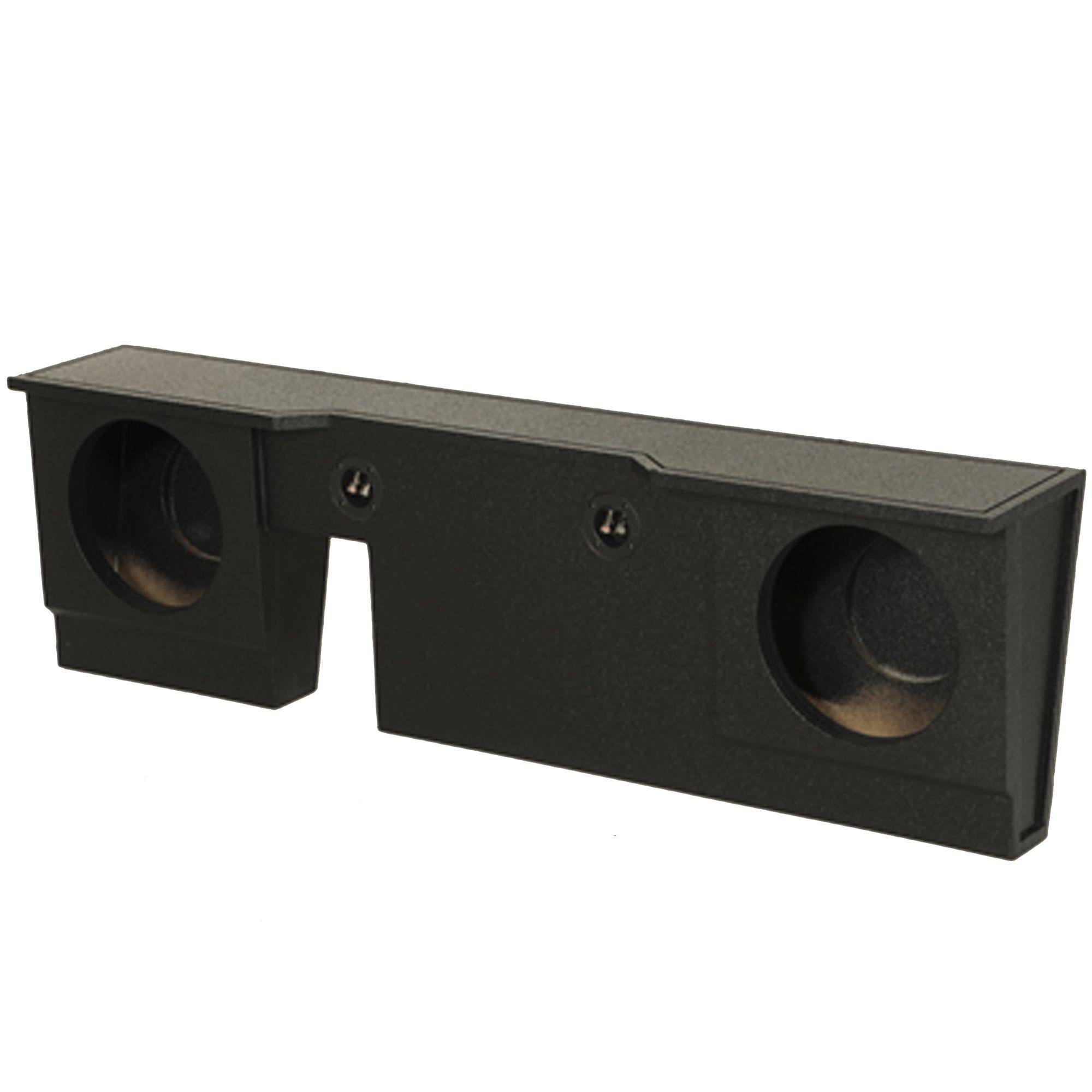 Q-Bomb Dual 10″ Sealed Enclosure for F150 X-Cab/Super Crew 04-08