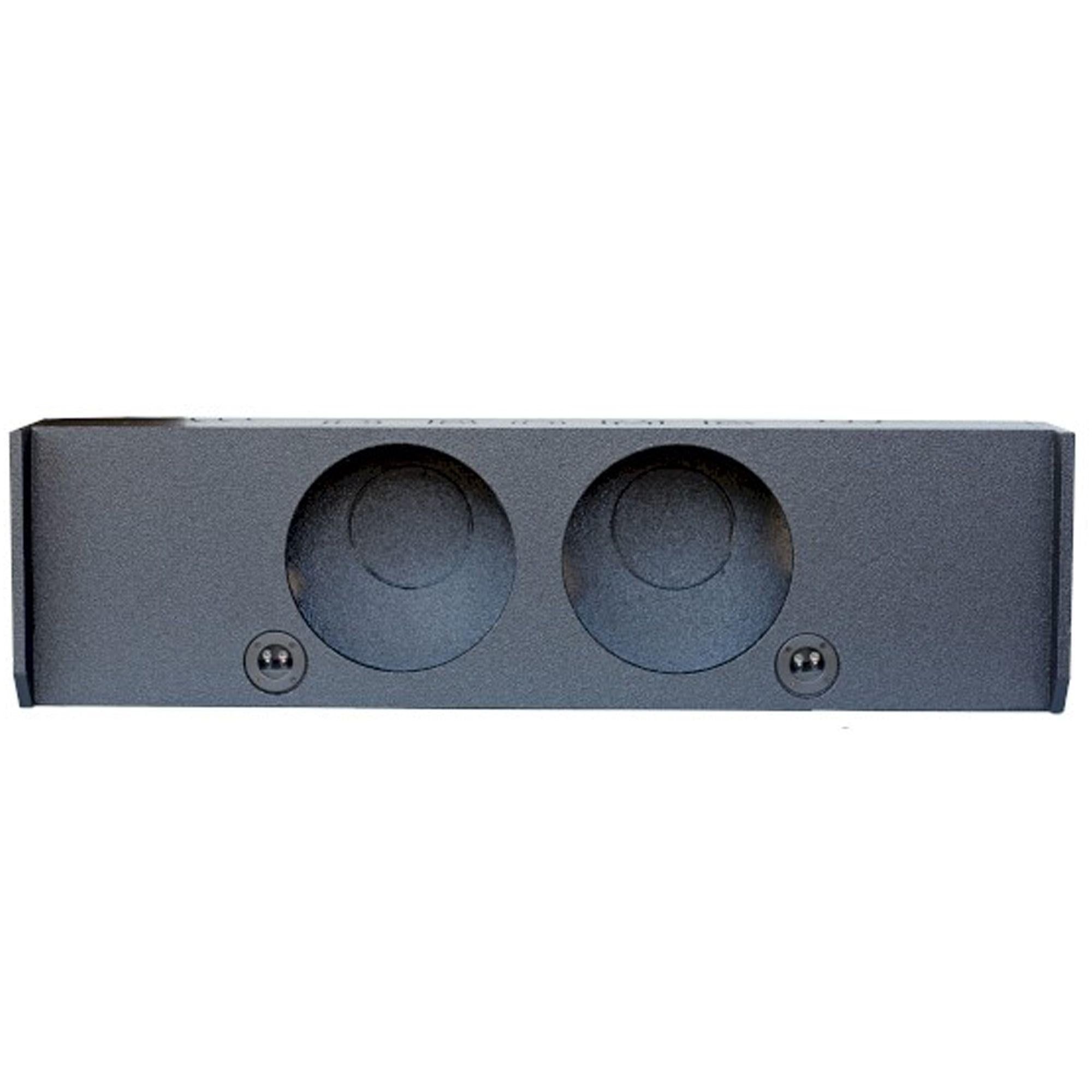 Q-Bomb Dual 10″ Sealed Enclosure for F150 Super Crew 09-19