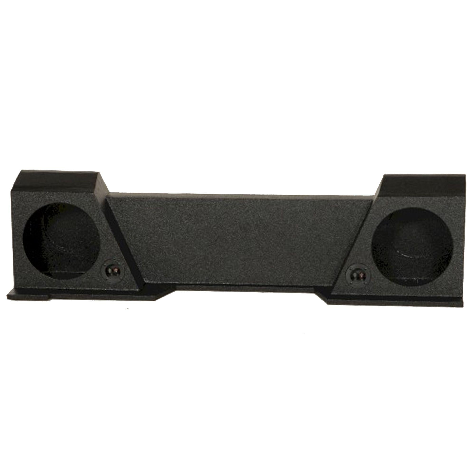 Q-Bomb Dual 10″ Sealed Enclosure for GM Ext. Cab 07-13