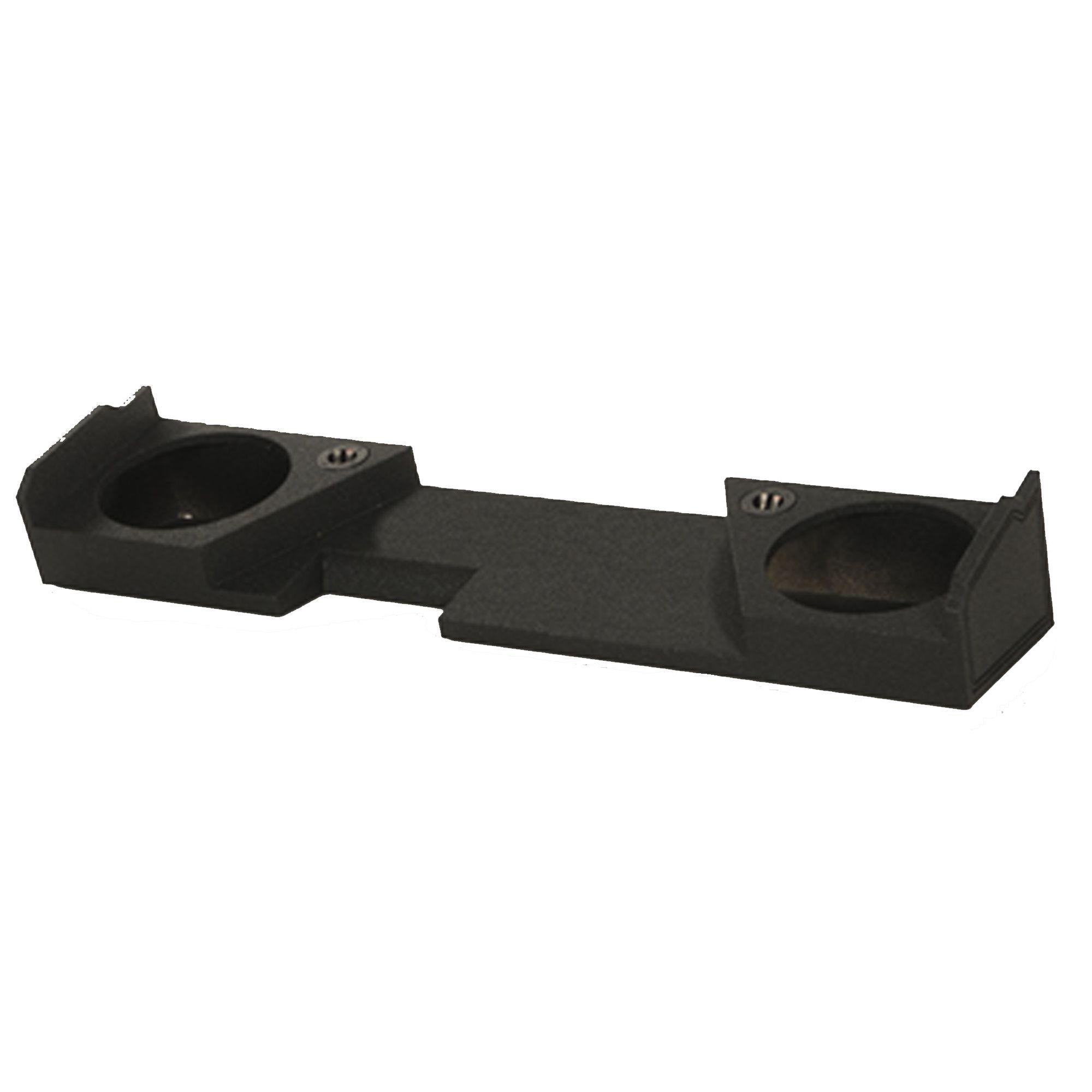 Q-Bomb Dual 10″ Sealed Enclosure for GM Double Cab 14-19