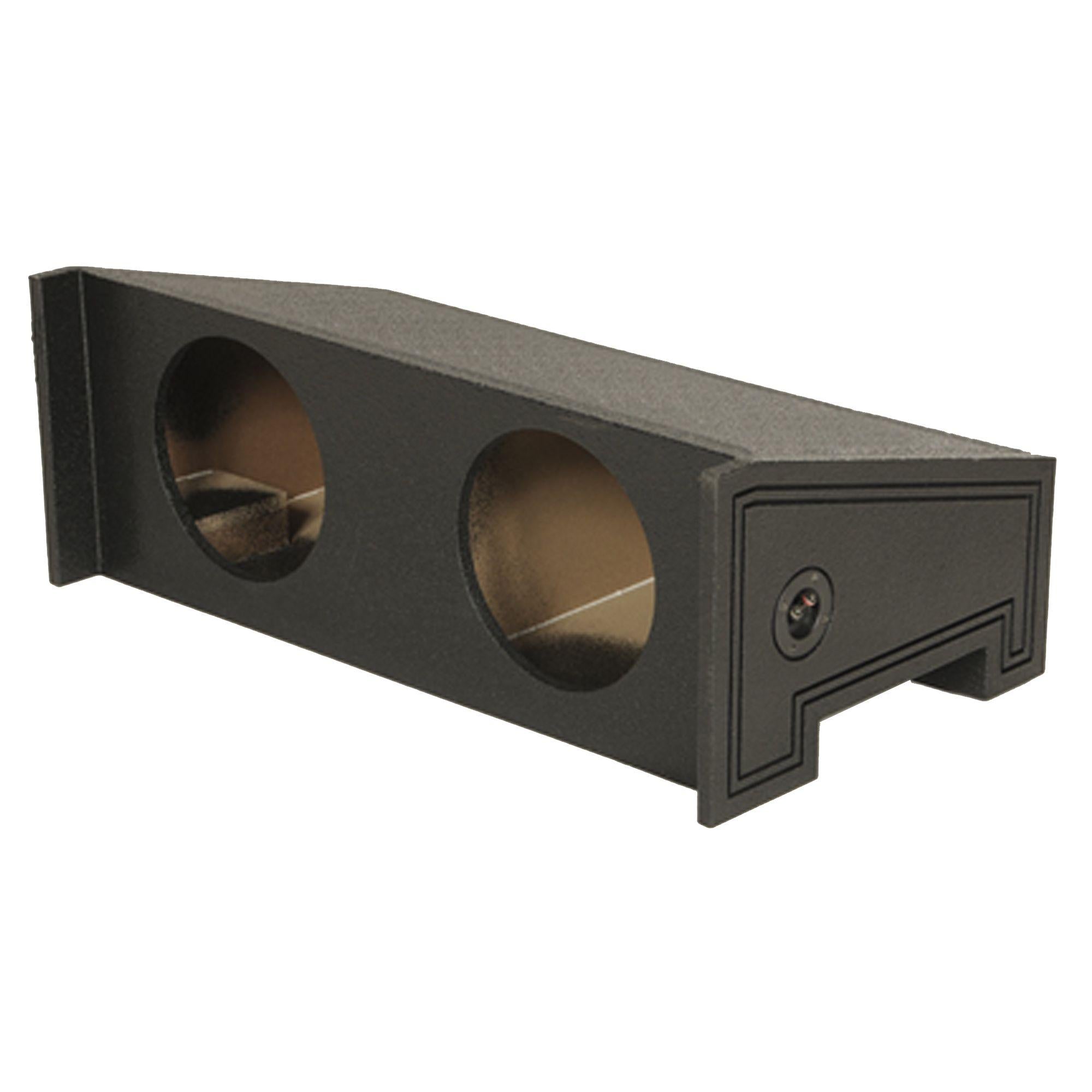 Q-Bomb Dual 10″ Sealed Enclosure Jeep Wrangler CJ5/CJ7 All Years