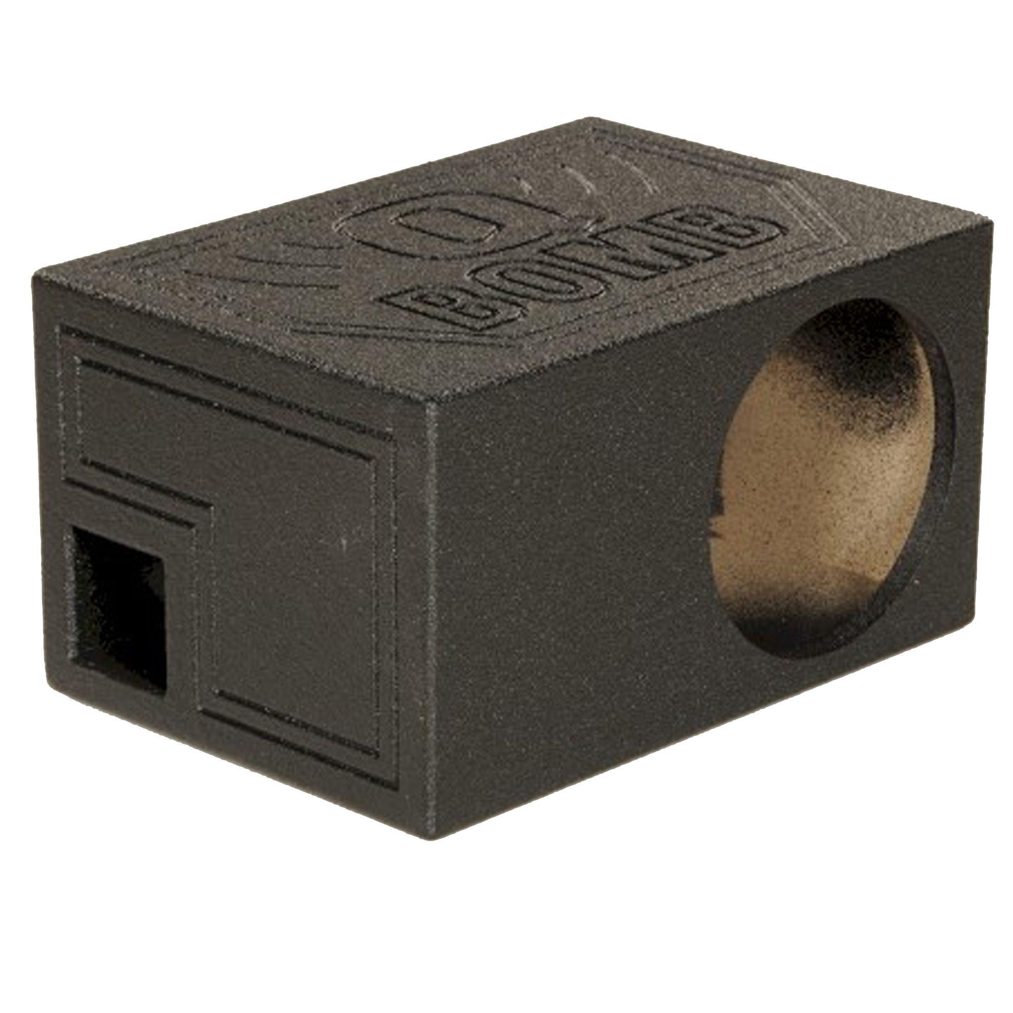 Q-Bomb Single 10″ Side-Ported Woofer Enclosure
