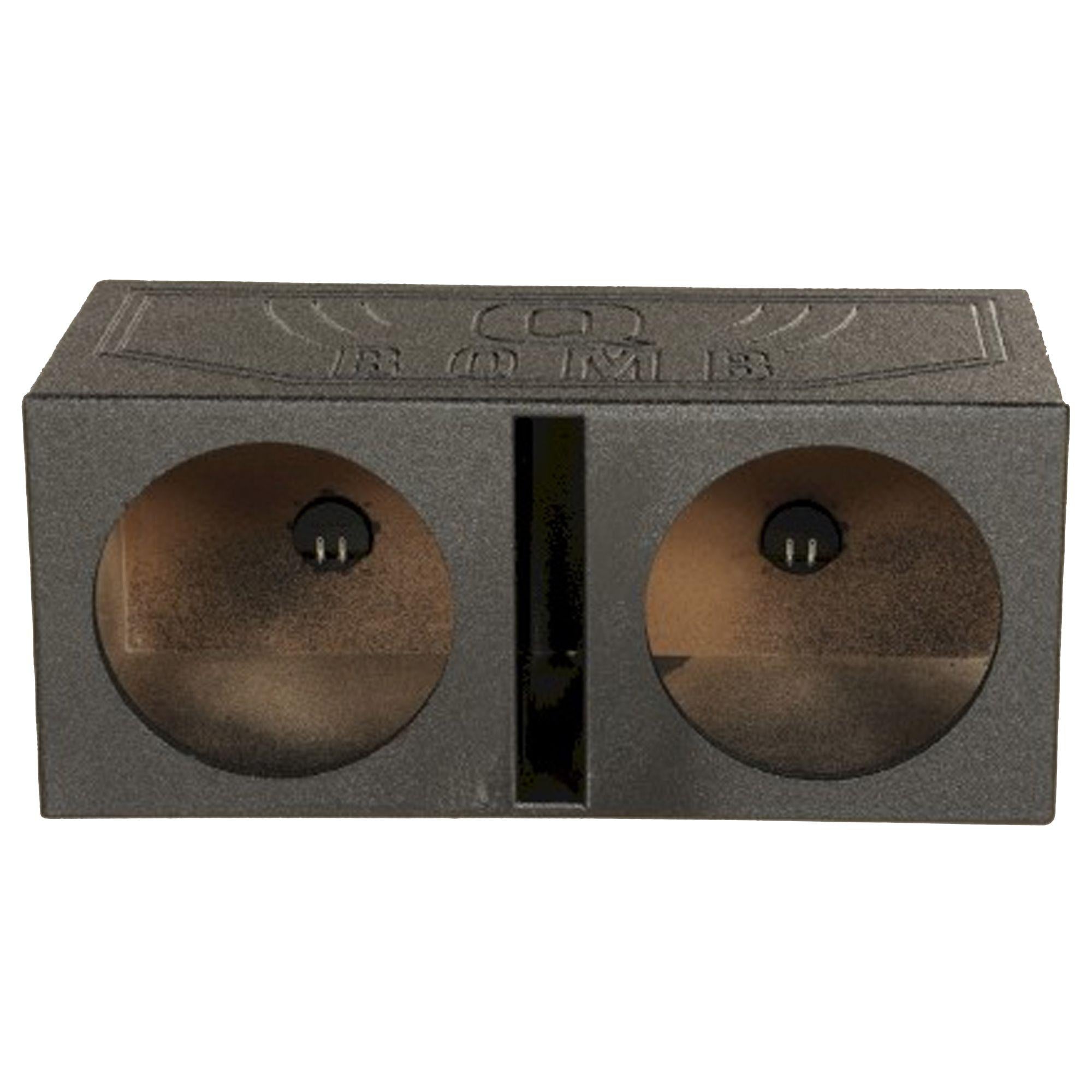 Q-Bomb Dual 12″ Ported Woofer Enclosure