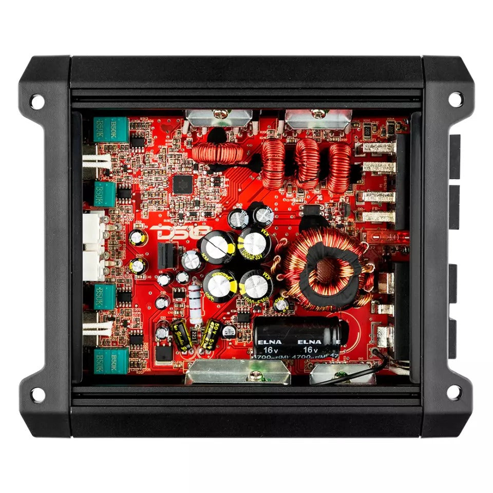 DS18 SXE-2000.4D/BK 4-Channel 2000W Peak Class-D Full-Range Car Amplifier(BLACK)