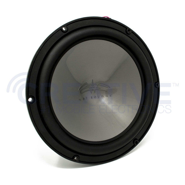 Wet Sounds REVO 10CX XS-B-SS Black & Stainless XS Grill 10 Inch Marine High Performance LED Coaxial Speakers (pair)