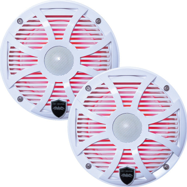 Two Pairs of Wet Sounds REVO6-SWW White 6.5