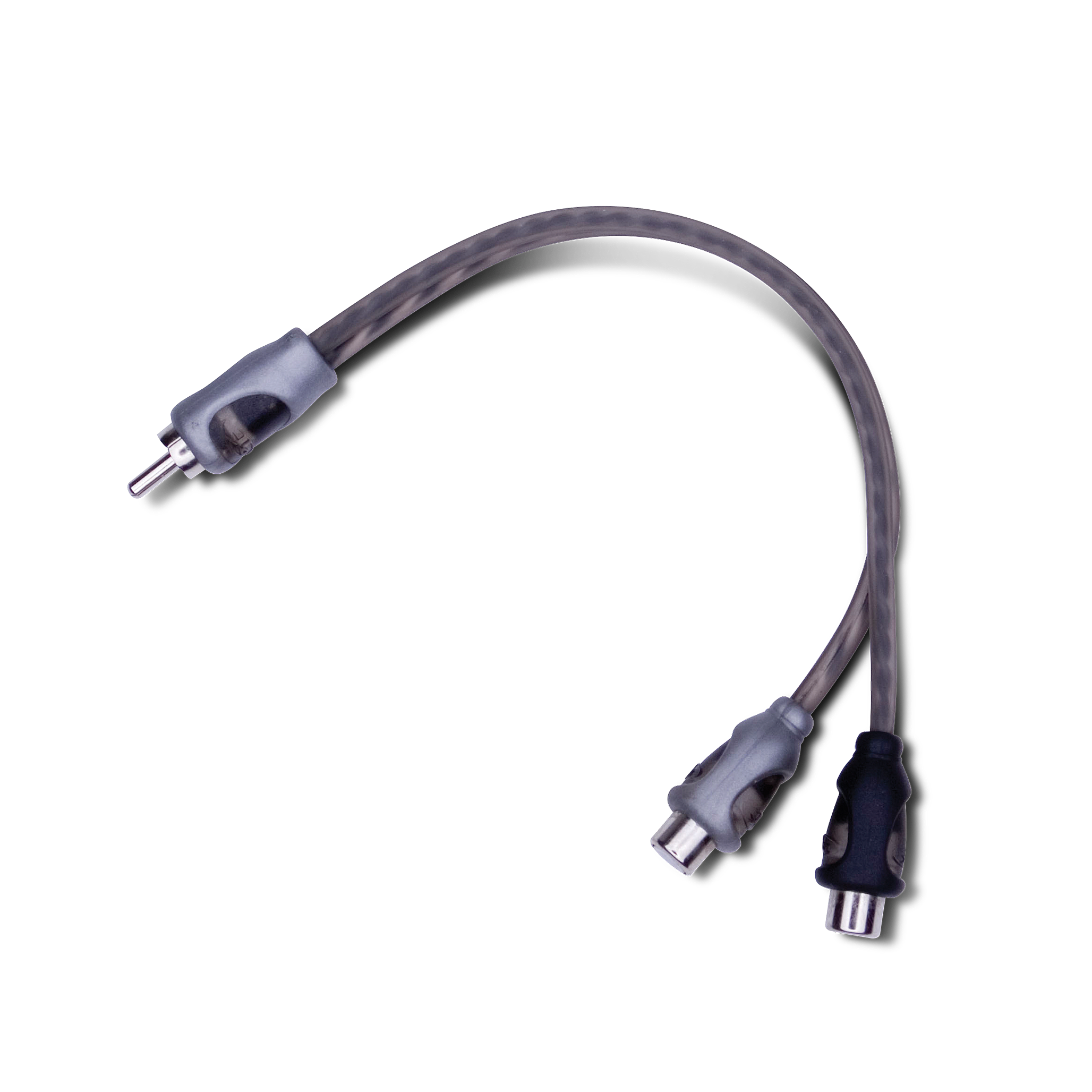 Rockford Fosgate RF RFIY-1M Twisted Pair Y-Adapter 1 Male To 2 Female