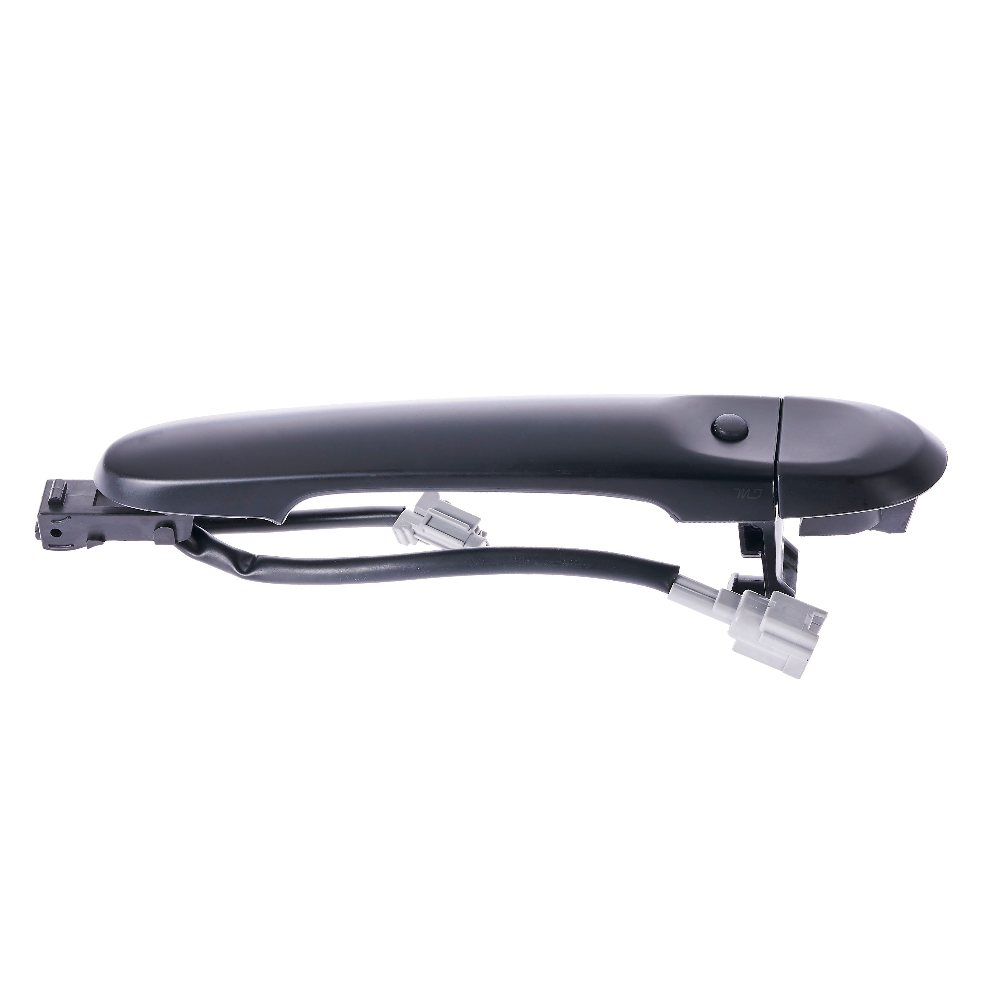 Nissan Cube (2009-2014) [w/ Smart Entry System], Juke (2011-2015) Black Replacement Exterior Door Handle Front Right Passenger Side w/o Keyhole Cover