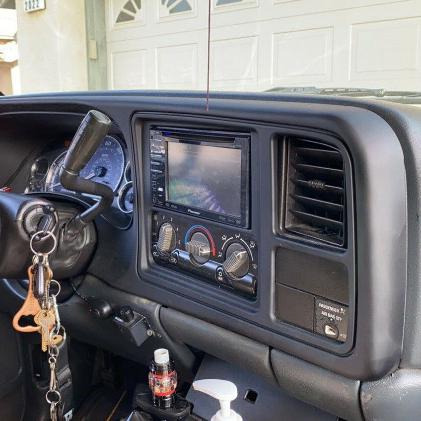 Double DIN Car Stereo Radio Install Dash Kit Fit For 99-02 Silverado Sierra GM