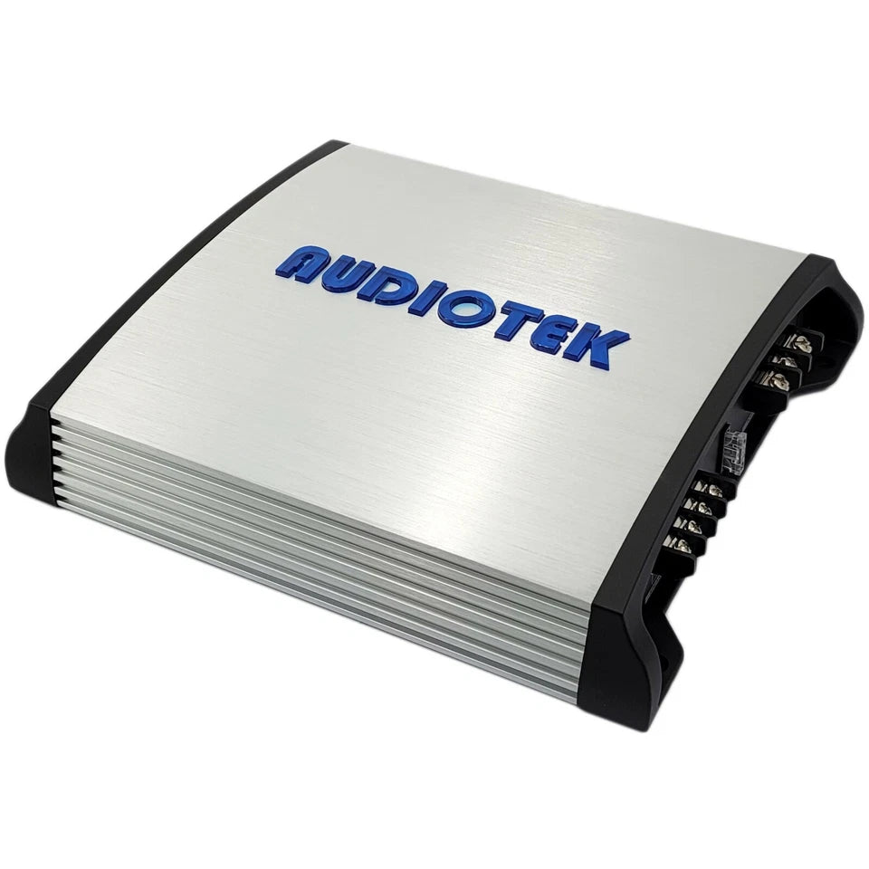 Audiotek AT-2400S 2400W 2-Channel Car Audio Amplifier