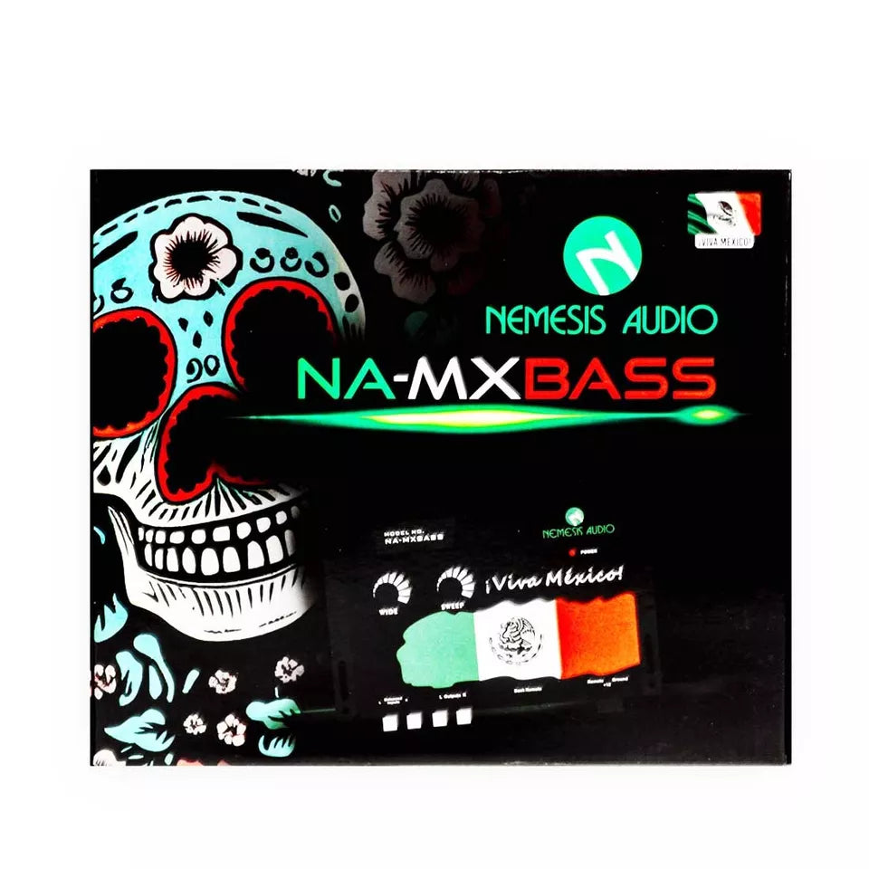 Nemesis Audio NA-MXBASS Car Digital Bass Processor w/ Bass Knob (Mexico Edition)