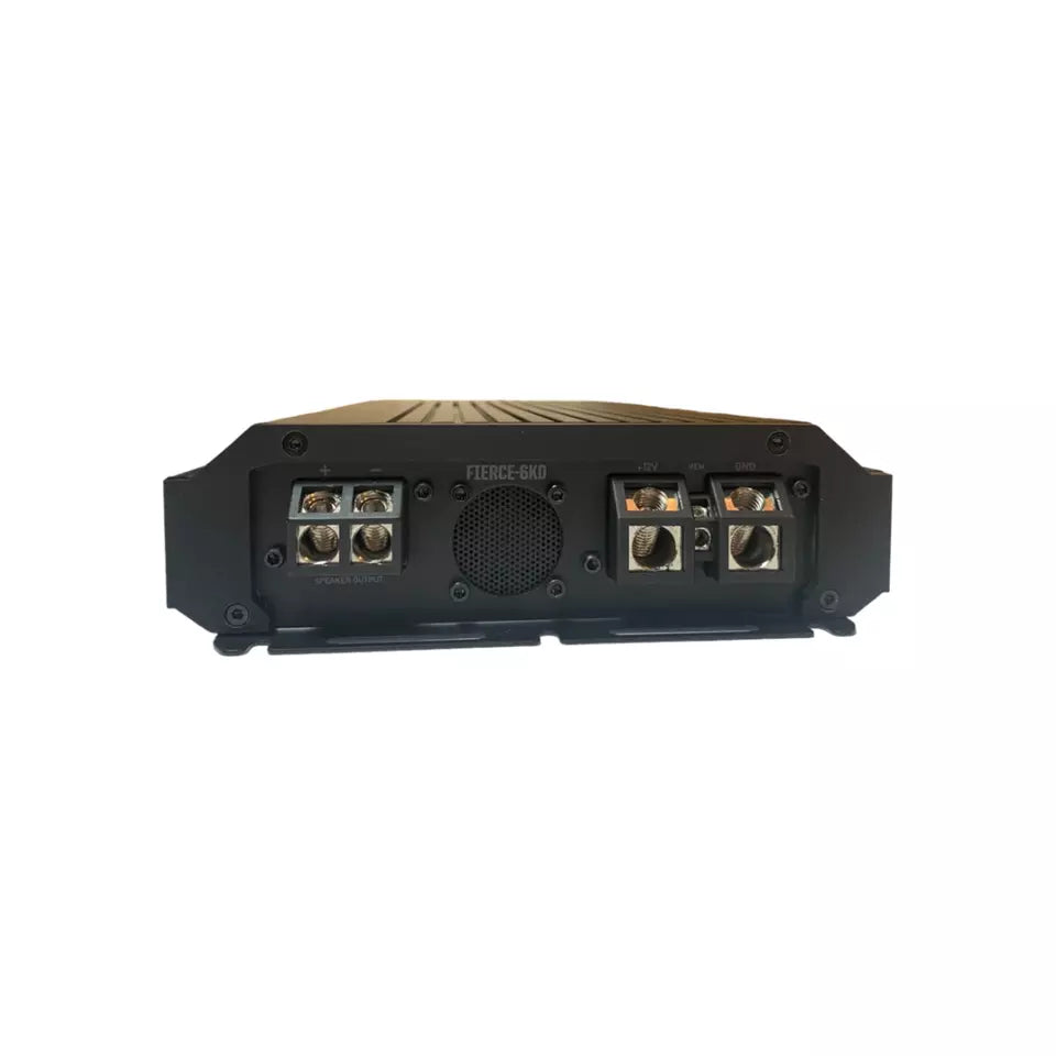 Nemesis Audio FIERCE-6KD 1-CH Monoblock 6000W Max Class-D Car Amplifier