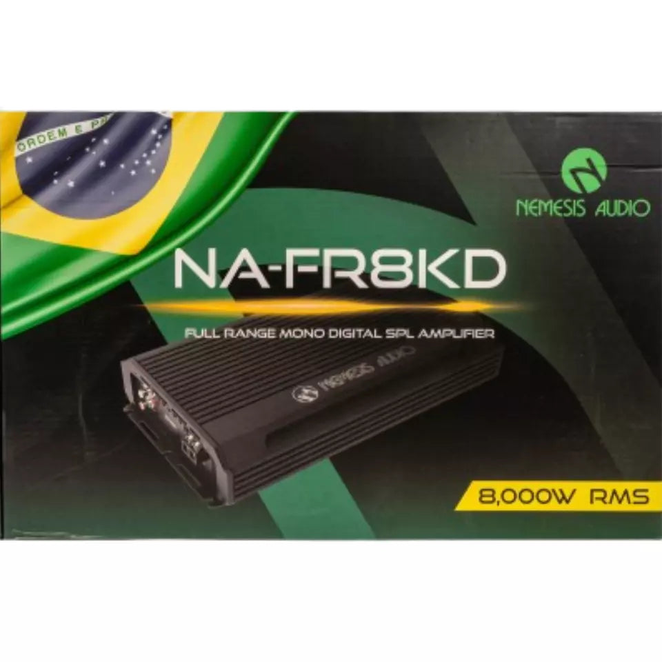 Nemesis Audio NA-FR8KD Monoblock 8000 RMS Class-D Full Range Digital Amplifier