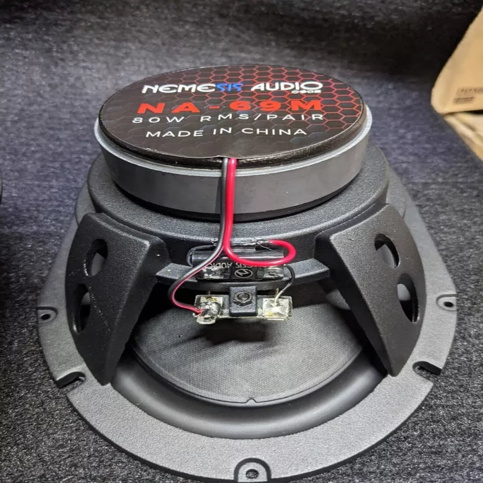 Nemesis NA-69M Mystical Series 6X9 80 Watts RMS per/ Pair Car Audio Speaker