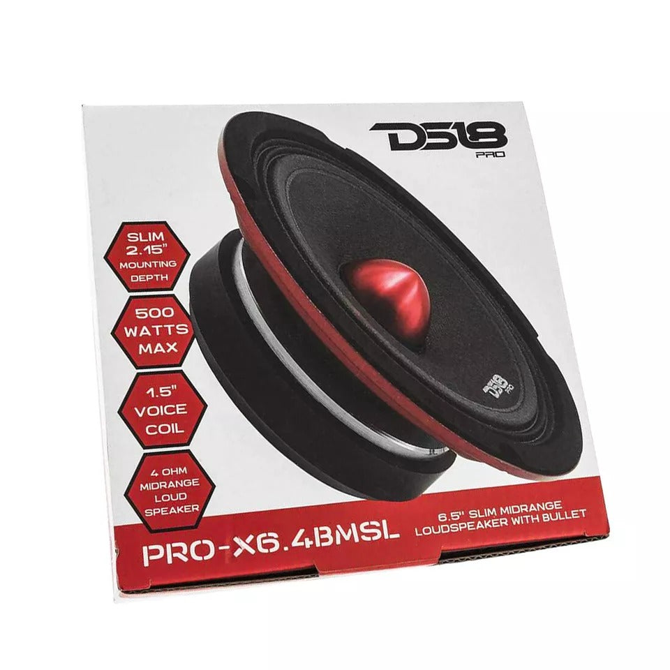 DS18 PRO-X6.4BMSL 500 W Max 6.5
