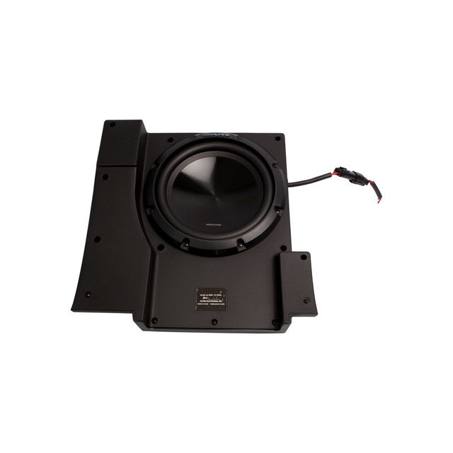 Alpine SPV-65X-WRA 2-Way Weather Resistant Speakers & SBV-10-WRA Pre-Loaded 10-Inch Sub for 2007-2018 Jeep® Wrangler JK
