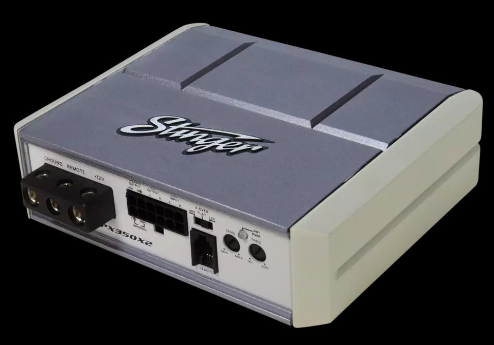 Stinger SPX350X2 350 W Max 2-Channel Class D Marine Grade Powersports Amplifier