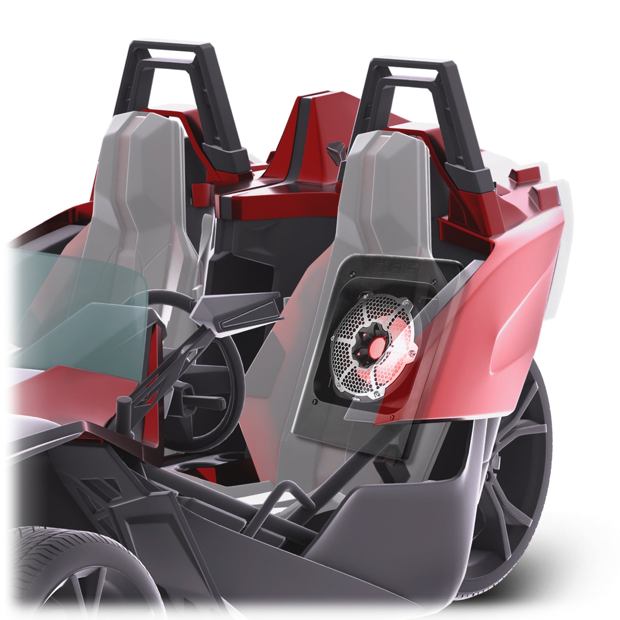 DS18 Polaris Slingshot Rear 1 X 10