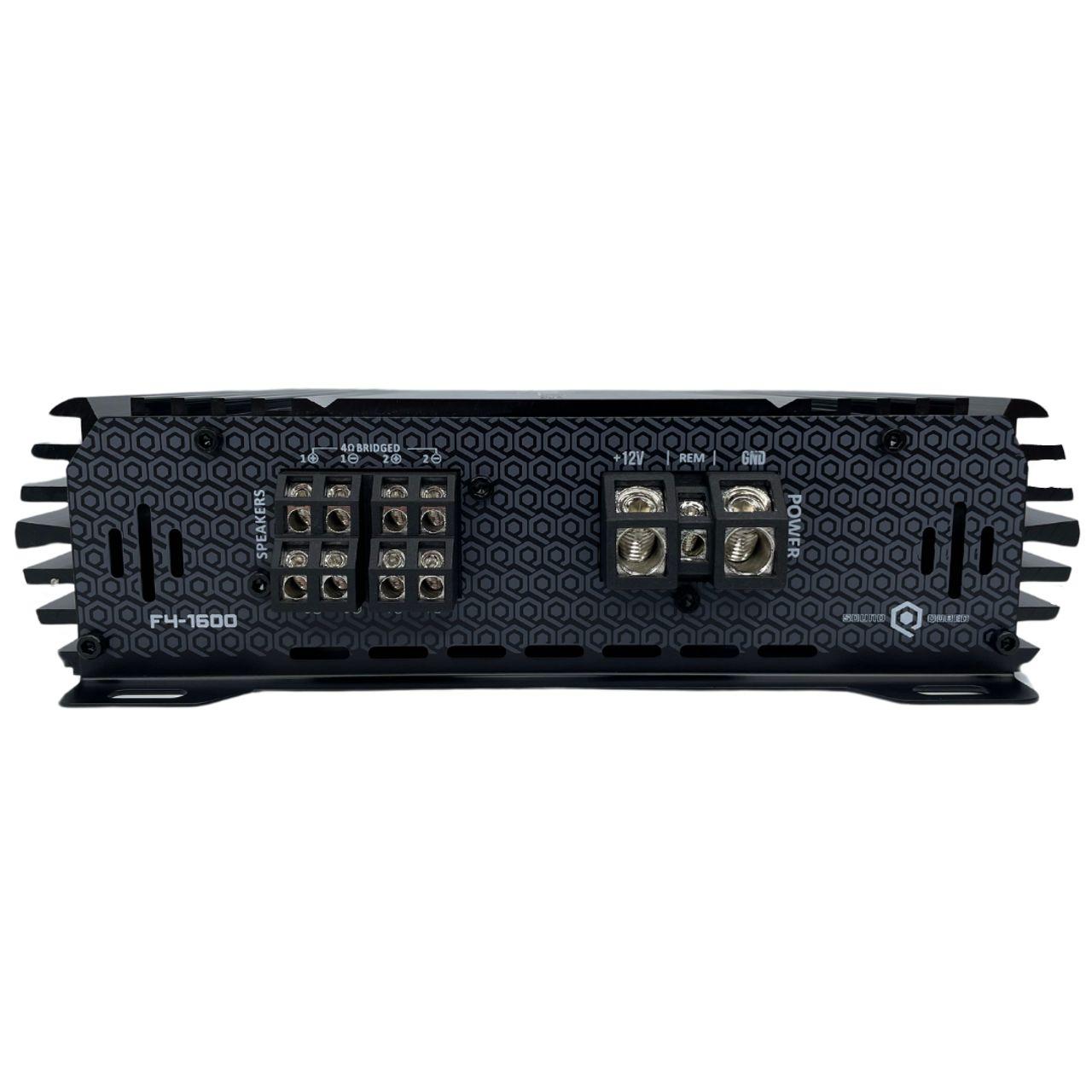 Soundqubed SQ F4-1600 1600 Watt Full Bridge 4 Channel Amplifier