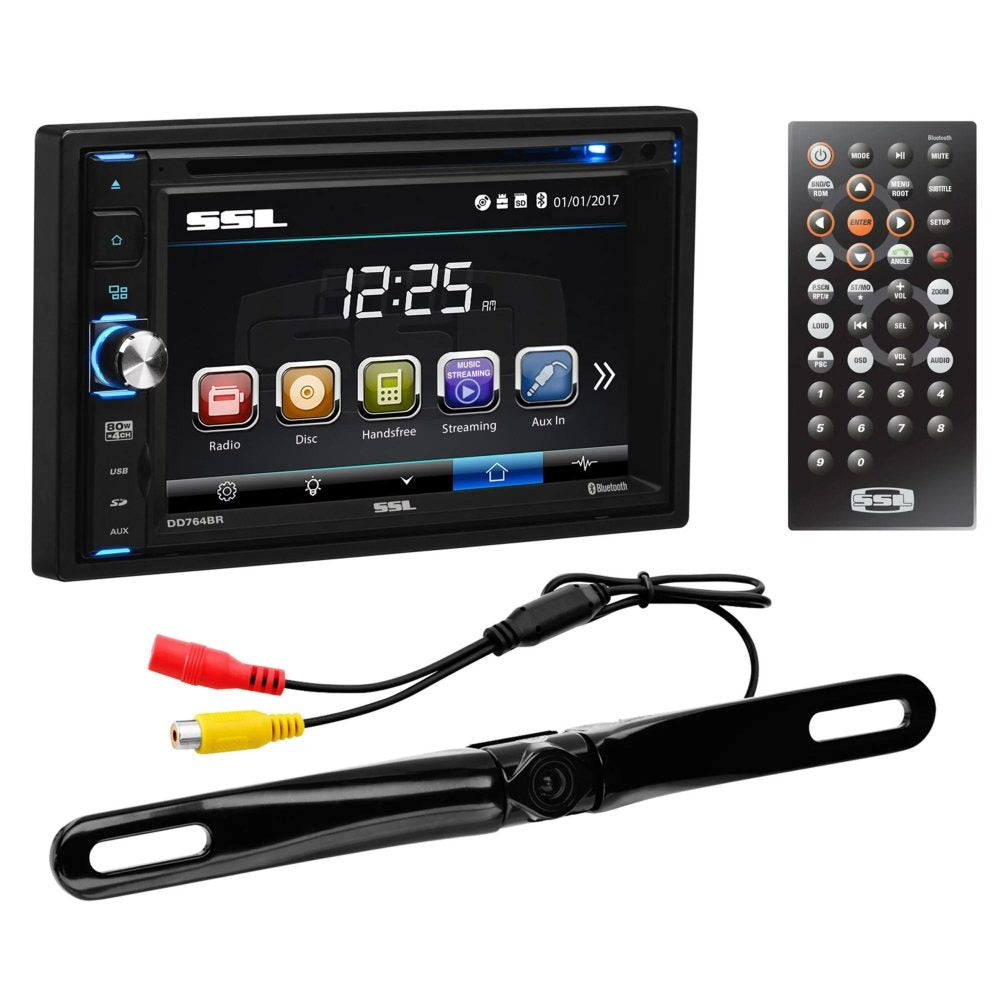 Sound Storm Laboratories DD764BR 6.2” Touchscreen Bluetooth DVD