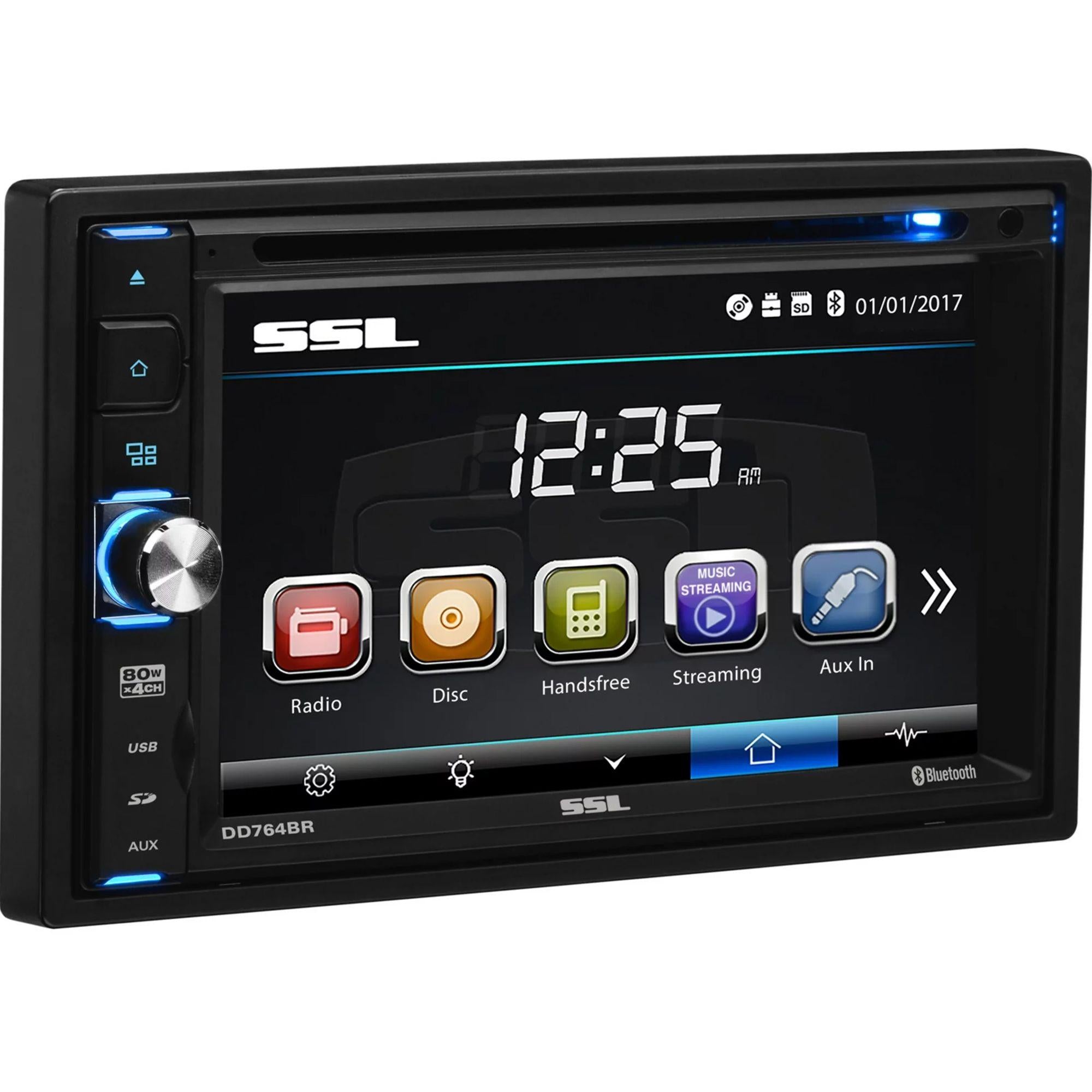 Sound Storm Laboratories DD764BR 6.2” Touchscreen Bluetooth DVD