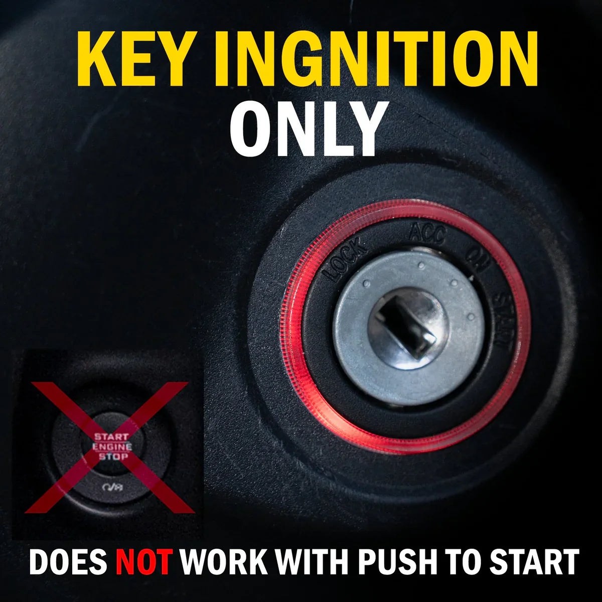 Start-X Plug N Play Remote Starter Kit for RAM Pickup Truck 1500/2500/3500 (2018-2023) / Key Start