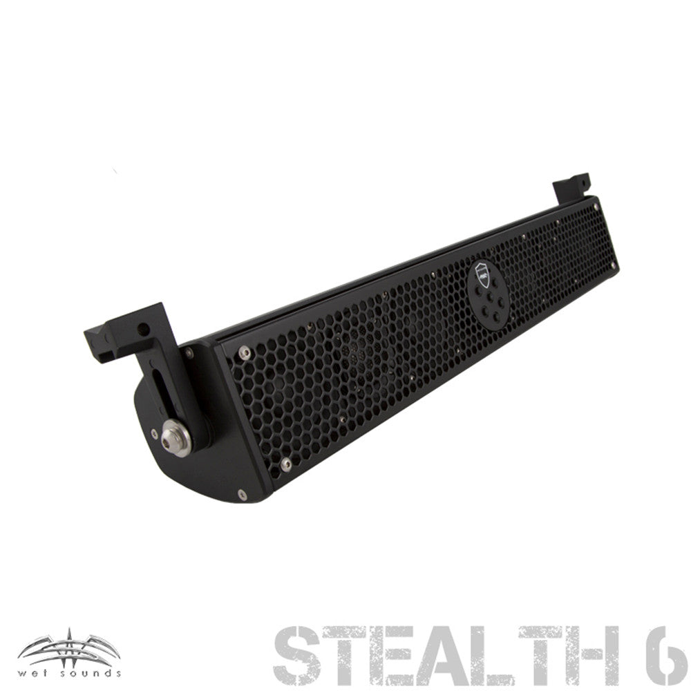 Wet Sounds Package - Black Stealth 10 Ultra HD Sound Bar w/ Remote and AS-8 8