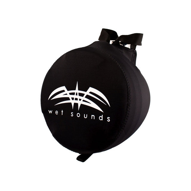 Wet Sounds REV 8 Swivel Clamp Tower Speakers with Wet Sounds Suitz speaker Covers - WHITE