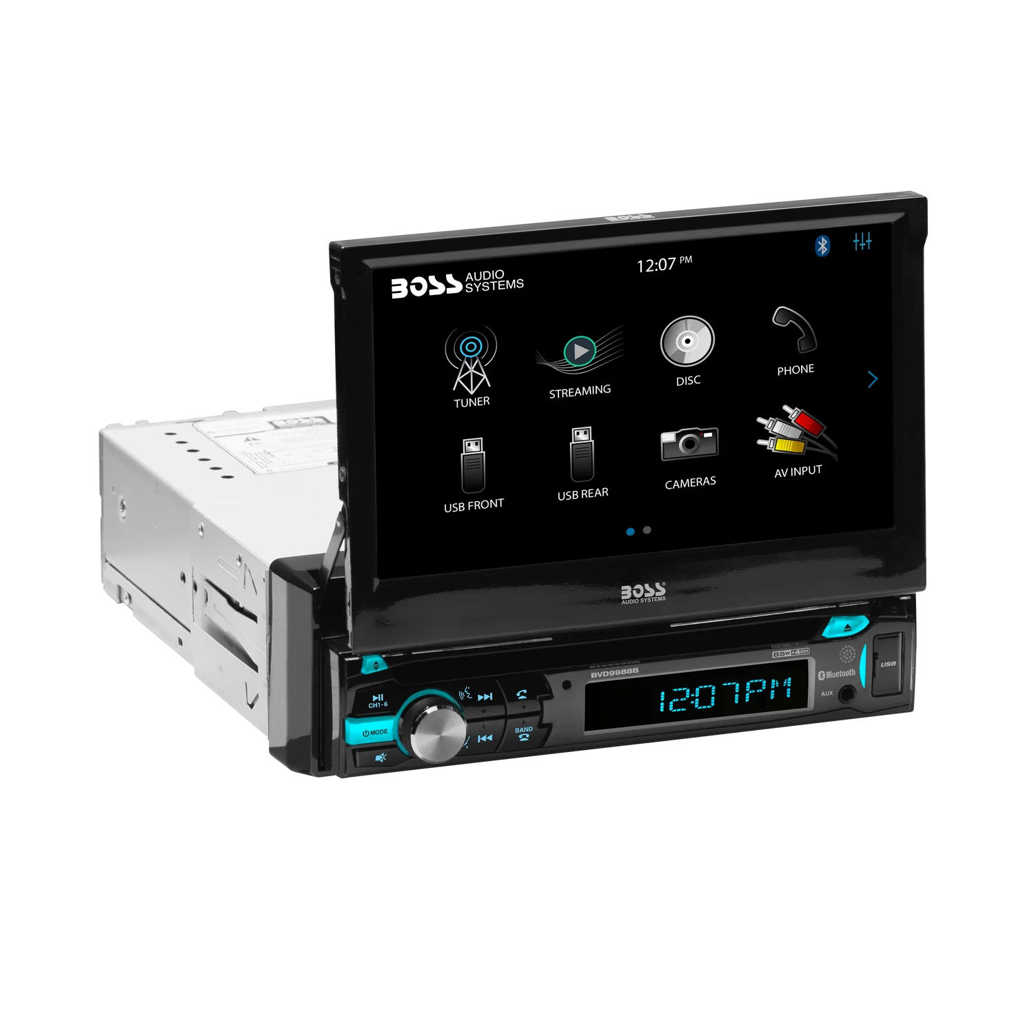 BVD9968MB Car Stereo - Single Din, 7