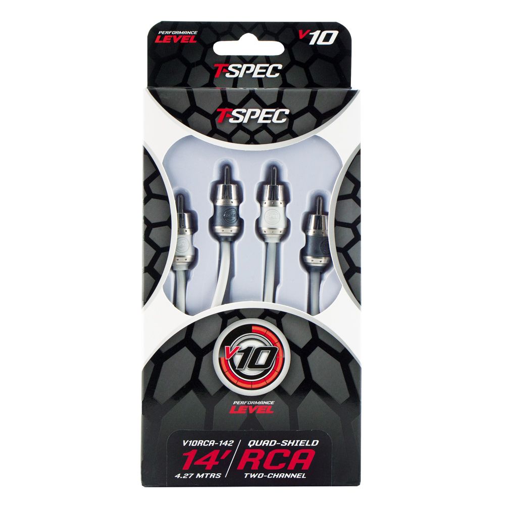 T-Spec V10RCA-142 14 Foot V10 Series Two-channel RCA Audio Cable
