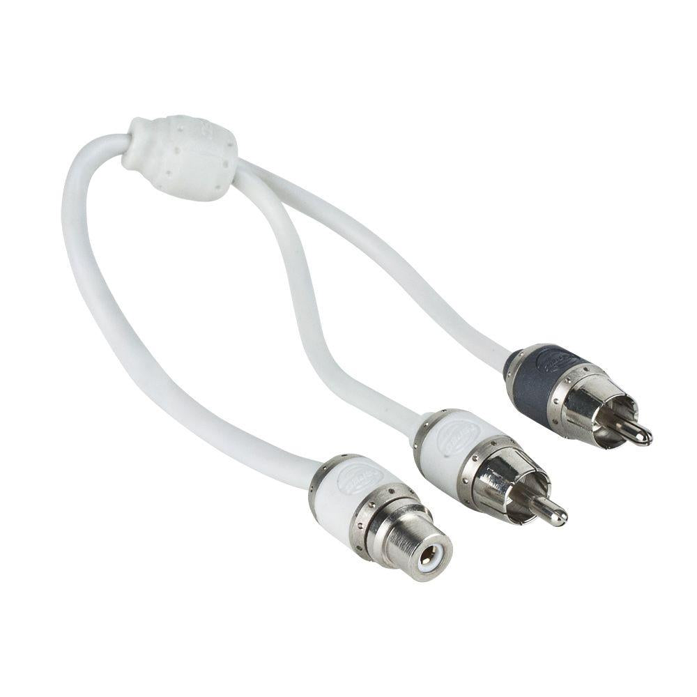 T-Spec V10RCA-Y1 V10 Series RCA Y-Cable (1) Female to (2) Male Connector