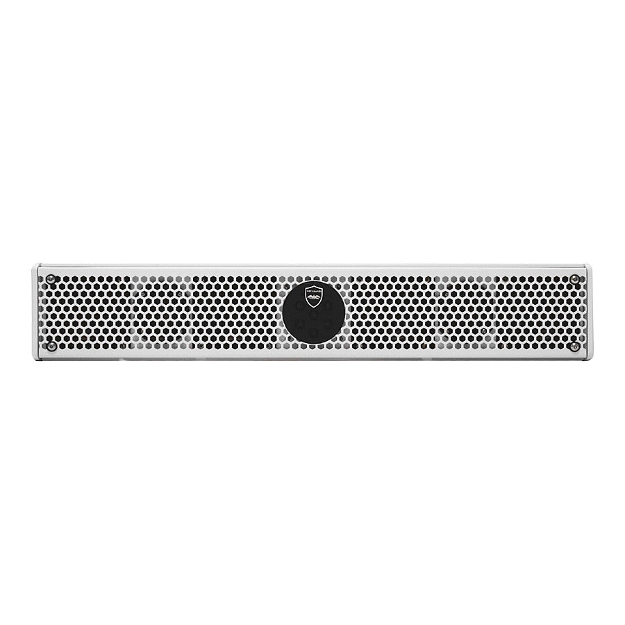 Wet Sounds Stealth 6 Ultra HD White + UTV Mounting Kit, Slider bracket and Round 1.75