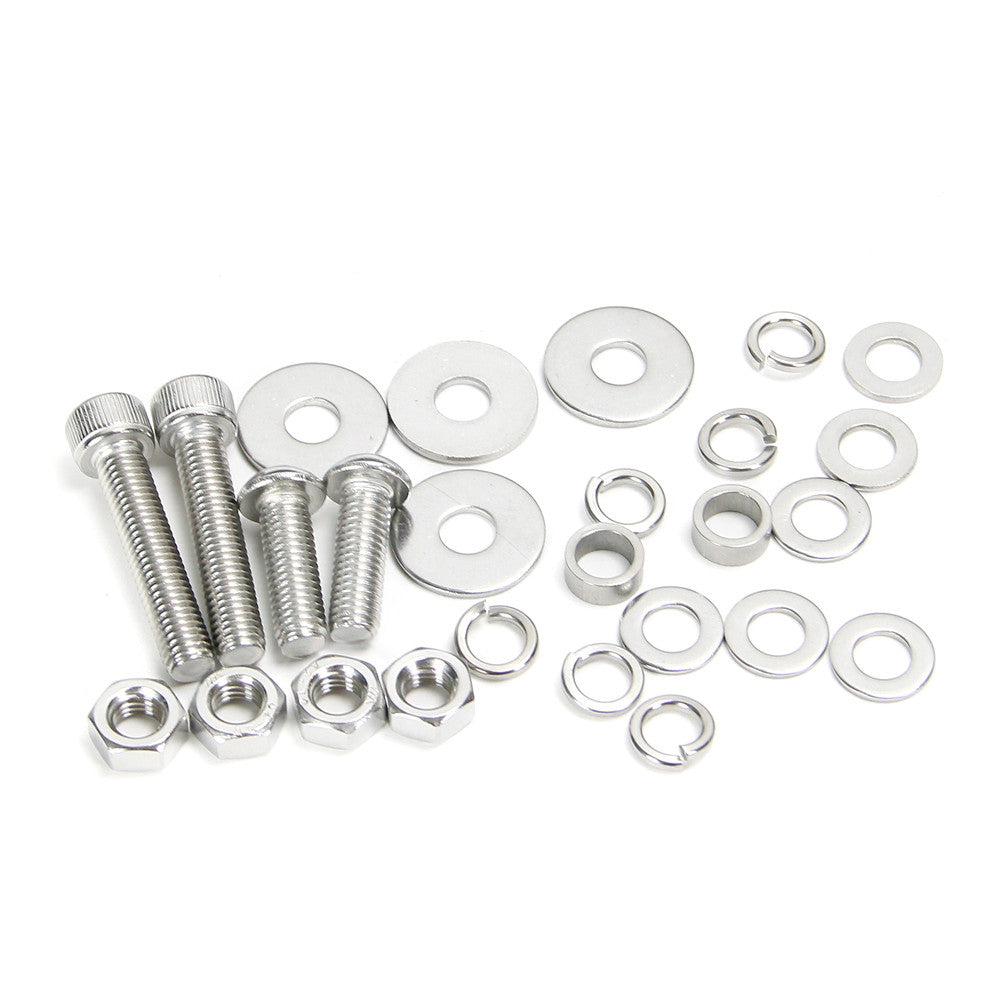 Wet Sounds Stealth 6 Ultra HD White + UTV Mounting Kit, Slider bracket and Round 1.75
