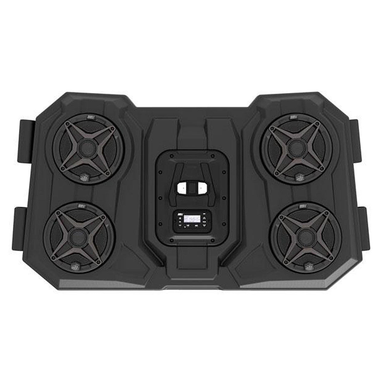 SSV Works WP3-RZ3O65 Polaris RZR 1000 2 and 4 seat Bluetooth 4 Speaker Overhead Weather proof Audio System