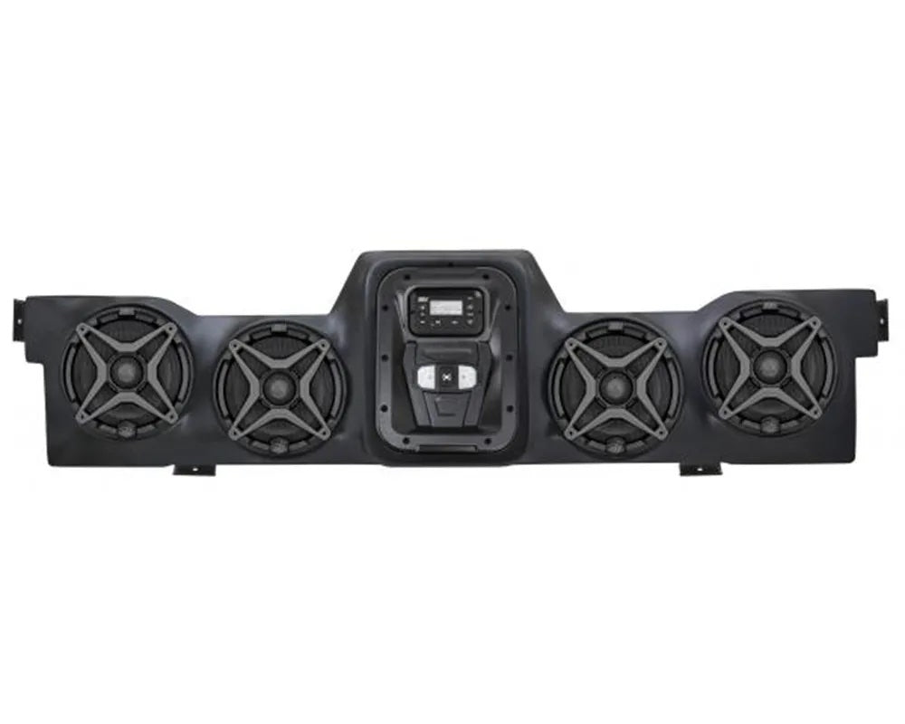 SSV Works WP3-CMO4A Custom-fit Soundbar for select 2011-2021 vehicles from Can-Am: Includes a Media Receiver, Four 6-3/4