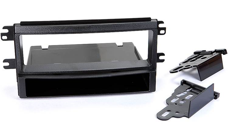 Metra 99-7330 Dash Kit Fits select 2007-09 Kia Spectra models — single-DIN radios (Black)