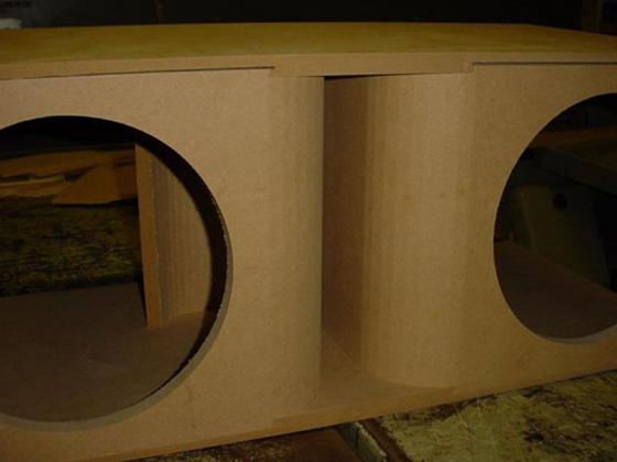 2-10'' Horn Ported Subwoofer Box